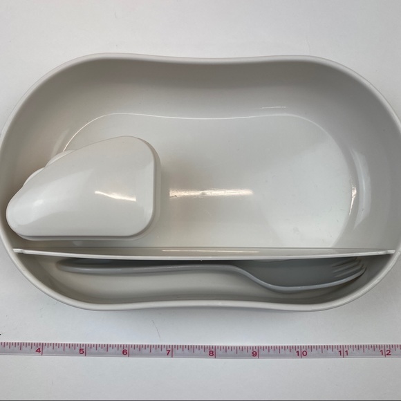 Lunch Kit with Spork & Dressing Container Food storage Lunch box - Picture 6 of 9